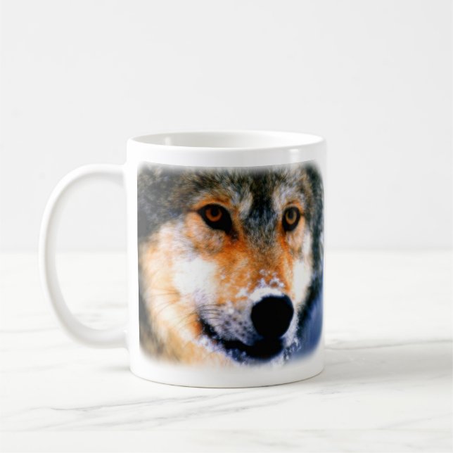 Varg Wildlife Coffee Mugg (Vänster)