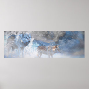 VARG WINTER-TERRITORIER POSTER