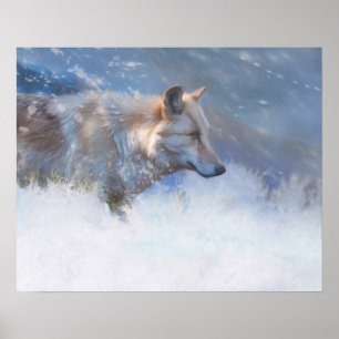 VARG WINTER-TERRITORIER POSTER