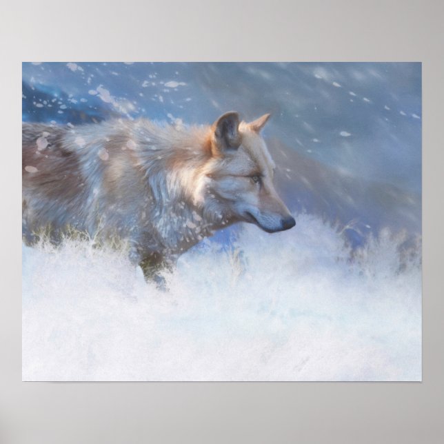 VARG WINTER-TERRITORIER POSTER (Framsidan)