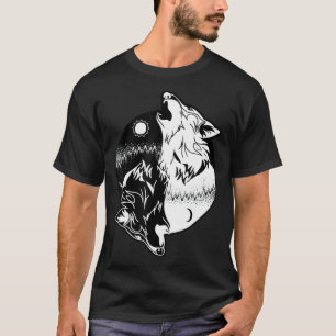 Varg Yin Yang Skoll Yin Yang best man T Shirt