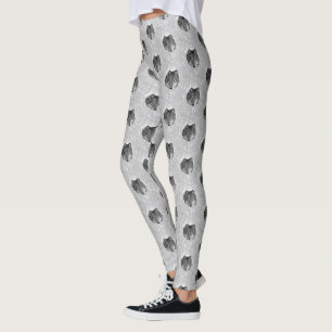 Vargar för benbalar leggings