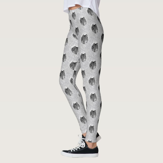 Vargar för benbalar leggings (Vänster)