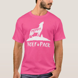 Vargar för WVarg Pack-matchning av Family Mamma-Va T Shirt