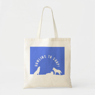 Vargar i Snö, Howling till Shop! Tote Bag Tygkasse