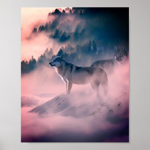 vargar i soluppgången poster