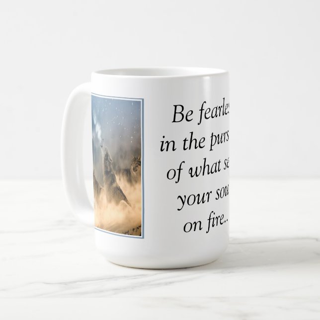 Vargar Kaffemugg (Framsida vänster)