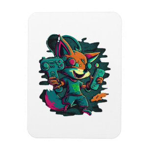 Vargar spelar spel magnet