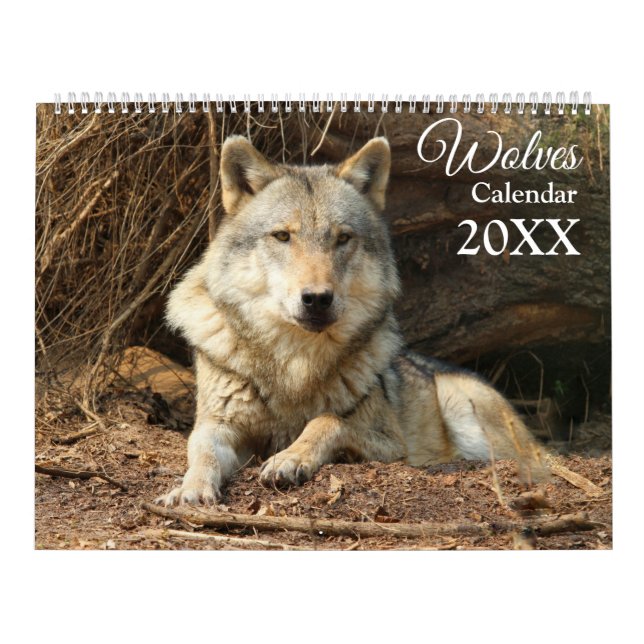 Vargar Varg Tematisk Väggkalender 2027 Kalender (Omslag)