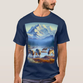 Vargar vid Denali nationalpark  T Shirt