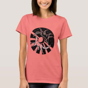 Vargarna sol och Måne T-shirt