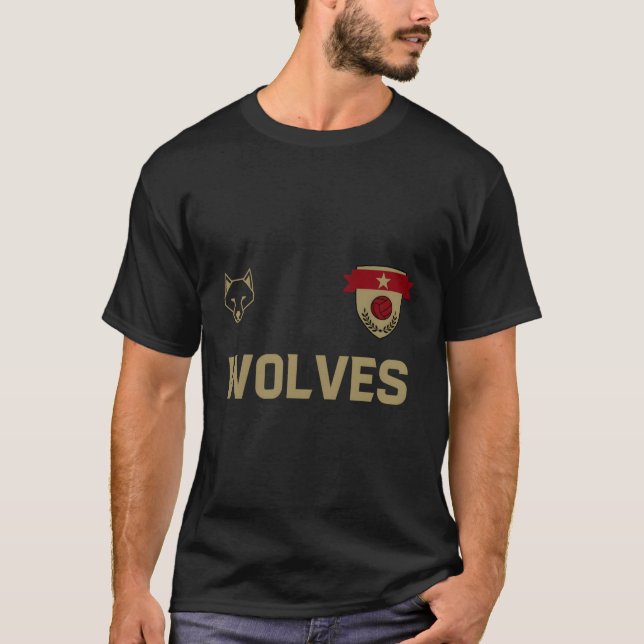 Vargars Jersey T Shirt (Framsida)