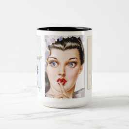 Vargas 1 Två-Tonad mugg