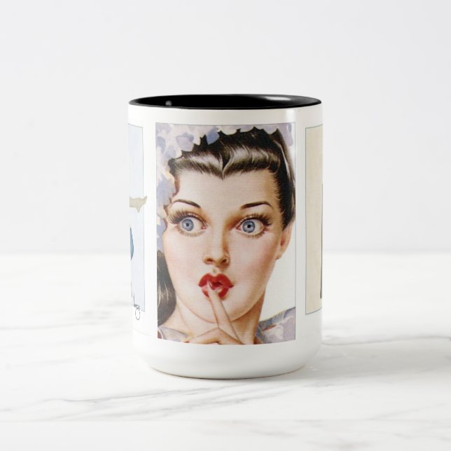 Vargas 1 Två-Tonad mugg (Center)