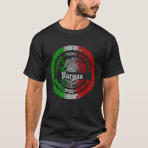 Vargas Efternamn mexico-skjorta T Shirt