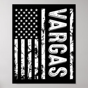 Vargas efternamn Roligt efternamn Team Vargas Fami Poster