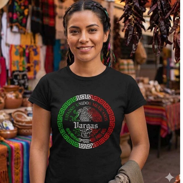 Vargas Efternamn T-shirt (Vargas Last Name T-shirt
)
