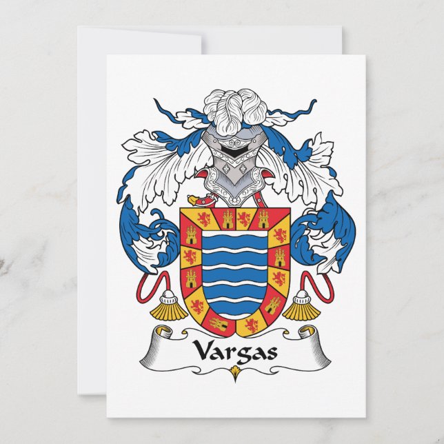 Vargas Family Crest (Framsida)