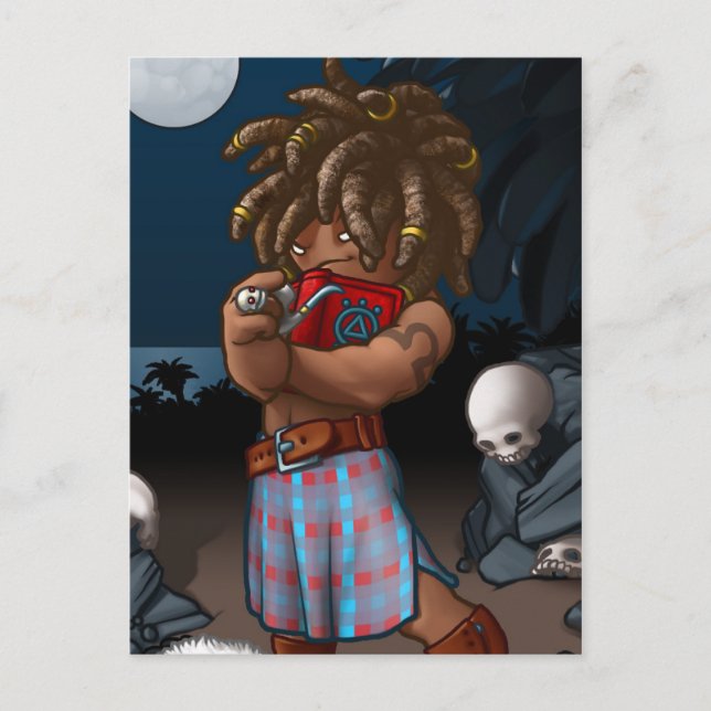 Vargas vykort (Framsida)