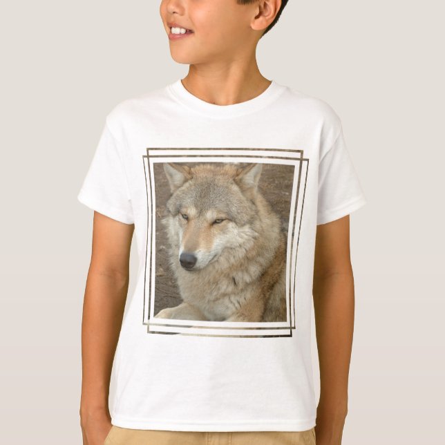 Vargbarns T-tröja Tee Shirt (Framsida)