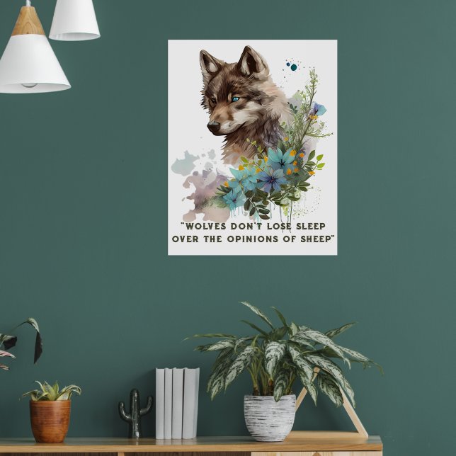 Vargcitat Poster (Vardagsrum 1)