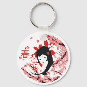 VårGeishakeychain Nyckelring