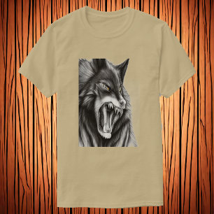Vargen arg AI Art T Shirt