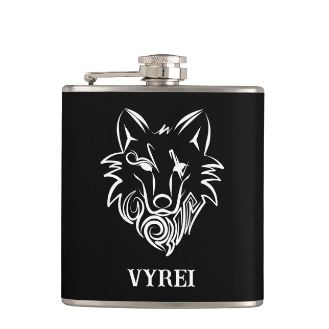 Vargen Black and White Tribal Fickplunta (Framsidan)