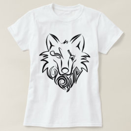 Vargen Black and White Tribal T Shirt