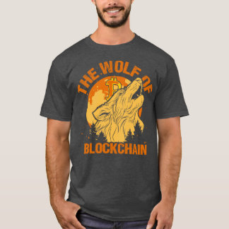 Vargen Blockchain Funny Bitcoin Wall street P T Shirt