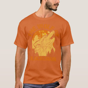 Vargen Blockchain Funny Bitcoin Wall street P T Shirt