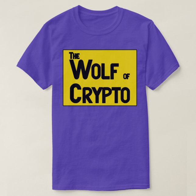 Vargen Crypto T Shirt (Design framsida)