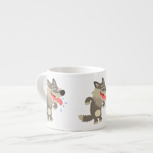 Vargen Espresso Mugg i Cute Famous Tecknad Espressomugg