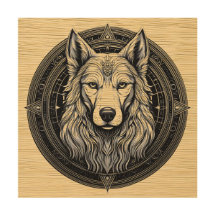 Vargen Lunar Spirit: Sellestial Wood Art