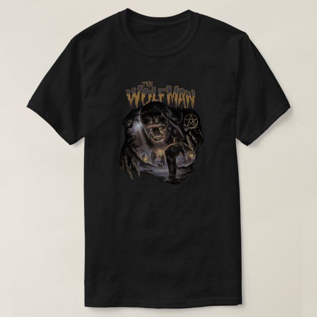 Vargen Man T-Shirt (Design framsida)