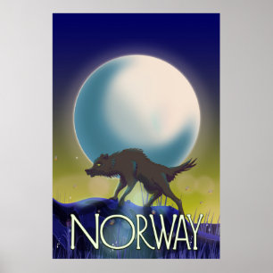 Vargen norge Poster