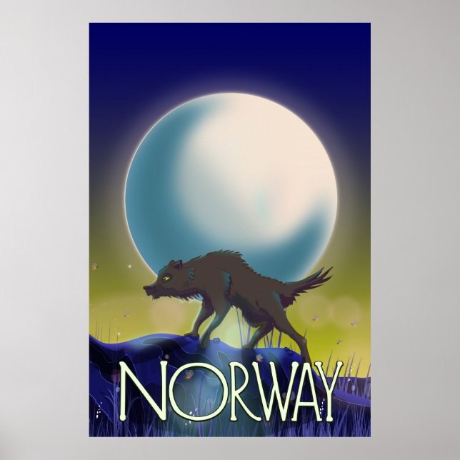 Vargen norge Poster (Framsidan)