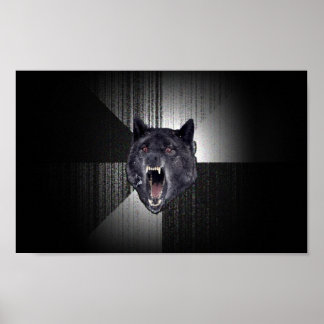 Vargen Osanitet Poster