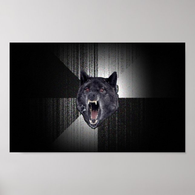 Vargen Osanitet Poster (Framsidan)