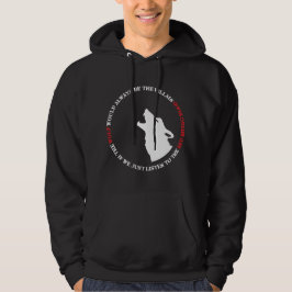 Vargen skulle alltid vara skurken hoodie