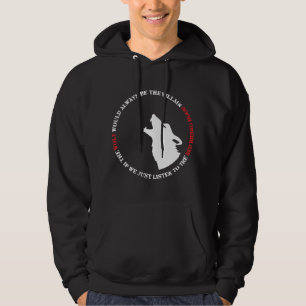 Vargen skulle alltid vara skurken hoodie