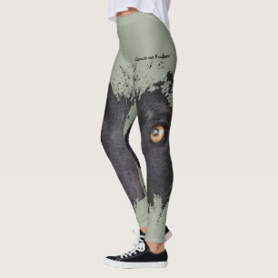 Vargen synar damasker leggings