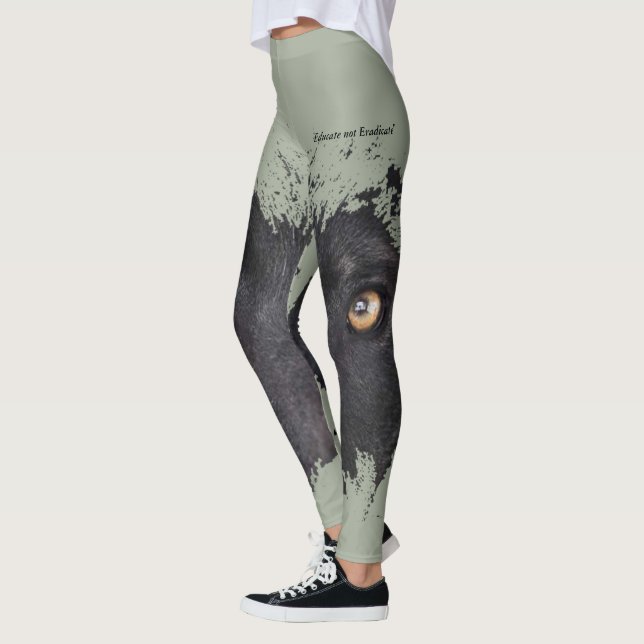 Vargen synar damasker leggings (Vänster)