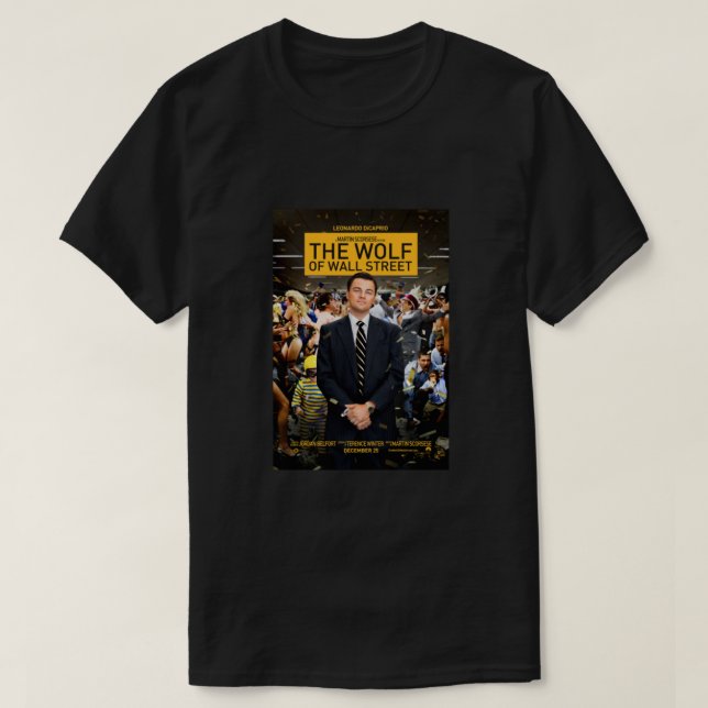 Vargen Wall street Classic T Shirt (Design framsida)
