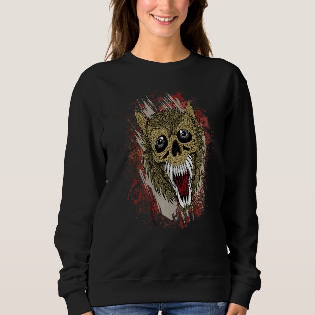 Vargen Werevargen Goth T Shirt (Framsida)