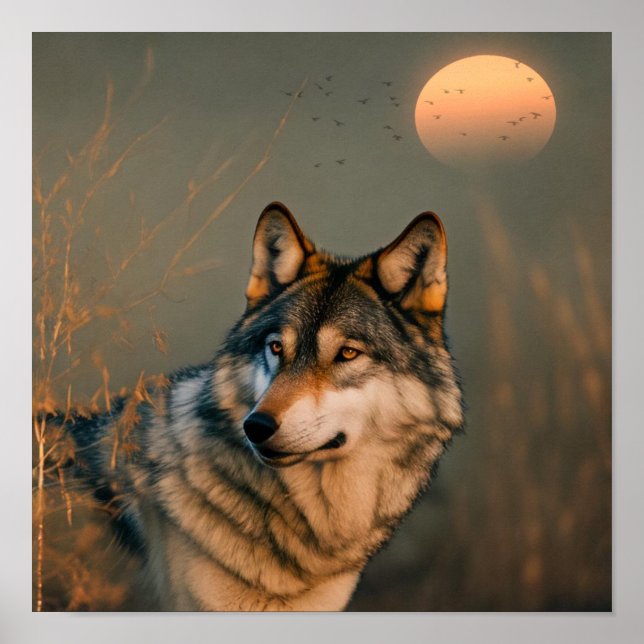 Vargens anda poster (Framsidan)