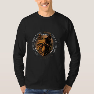 Vargens Beast med livstidcitat T Shirt