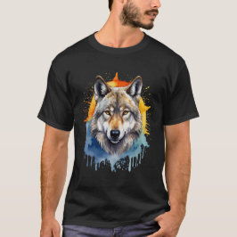 Vargens färgämne t shirt