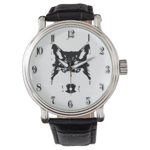 Vargens huvud armbandsur