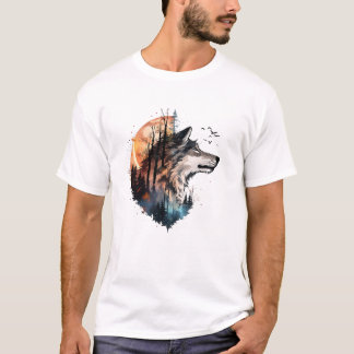 vargens huvud t shirt